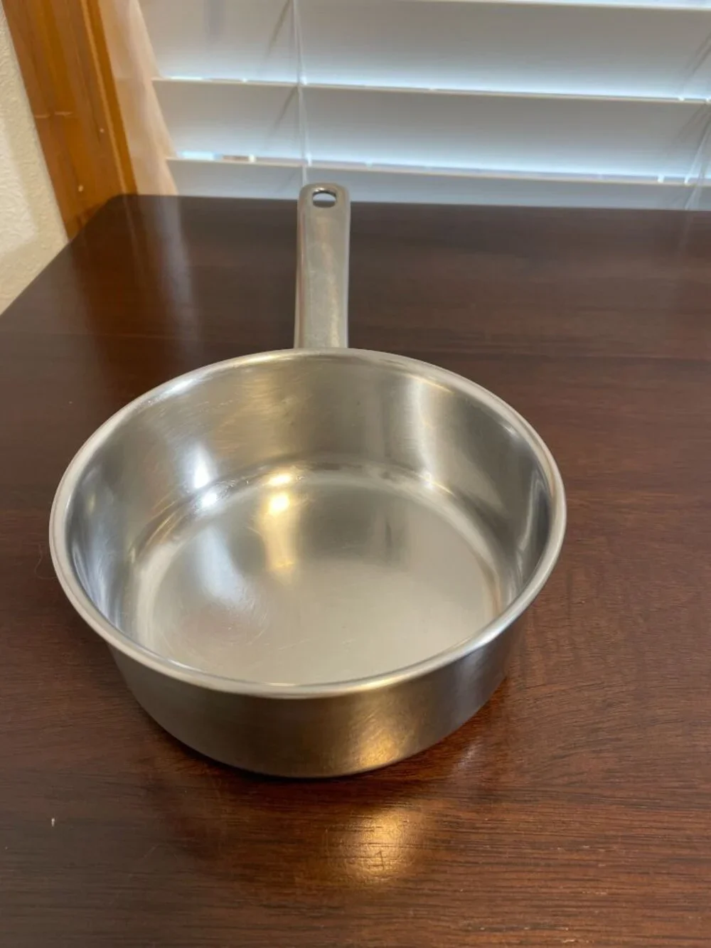 Vintage Sears Range Craft 1 qt Sauce Pot w/Lid Stainless Steel All Metal Handle